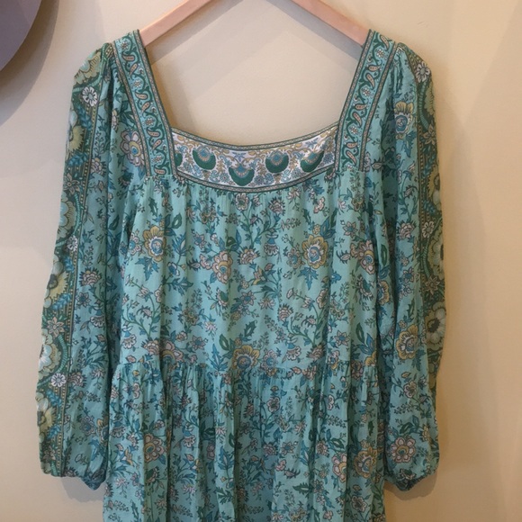 Spell Folk Song Tunic Sage - Picture 12 of 16